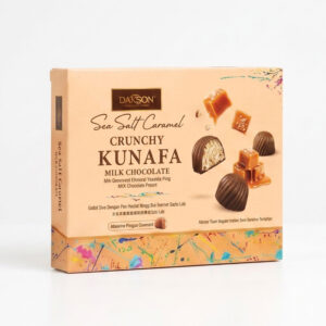 DANSON Crunchy Kunafa Sea Salt Caramel Milk Chocolate (150g)