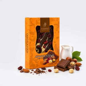 FIDANI Dark Cranberry (100g Chocolate Bar)